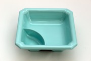 New Grain Square Tray, Kurotenshu Shaku